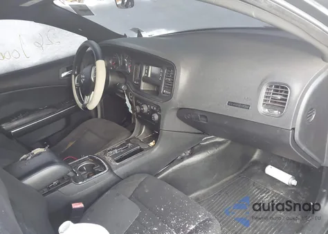 2012 Dodge Charger Police z USA, uszkodzony, nr VIN 2C3CDXAG7CH262978